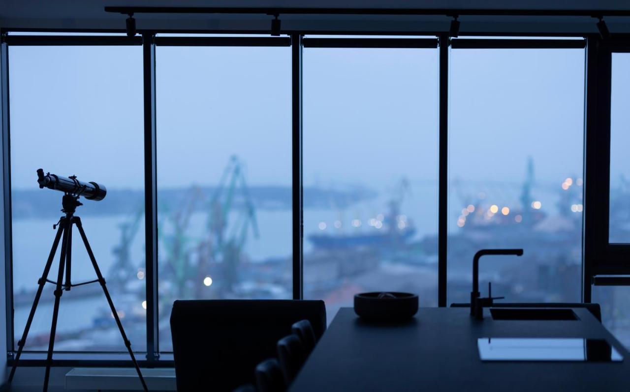 クライペダSky Garden Penthouseアパートメント エクステリア 写真